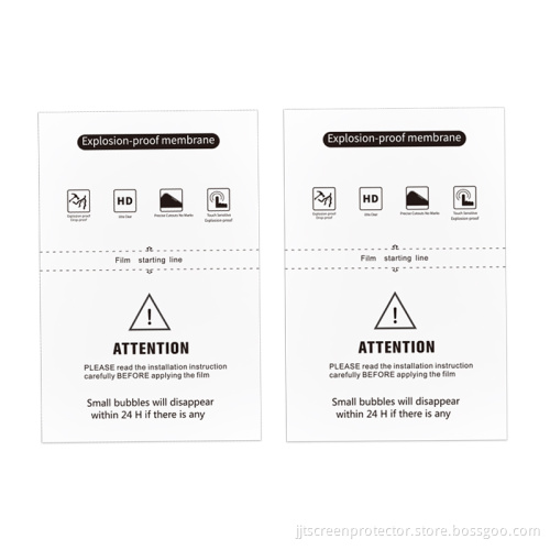 PET Explosion-proof Screen Protector for Mobile Phone